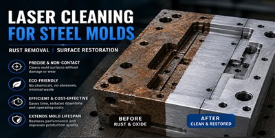 Laser Cleaning Of Steel Molds